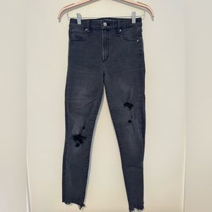 Abercrombie Simone high rise super skinny jeans